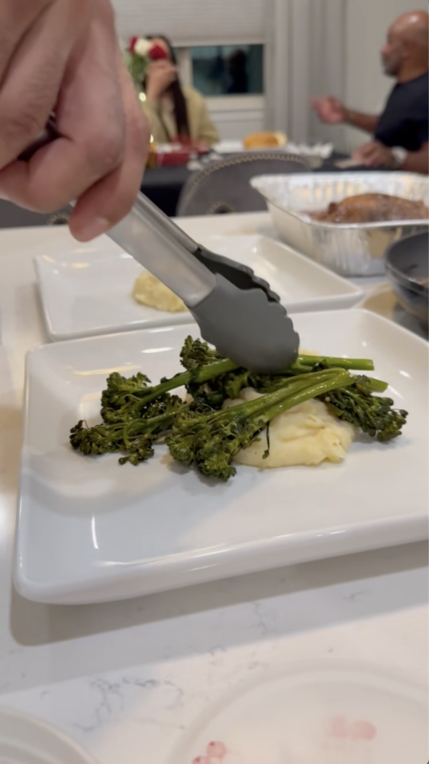 Chef G personally preparing and presenting each course